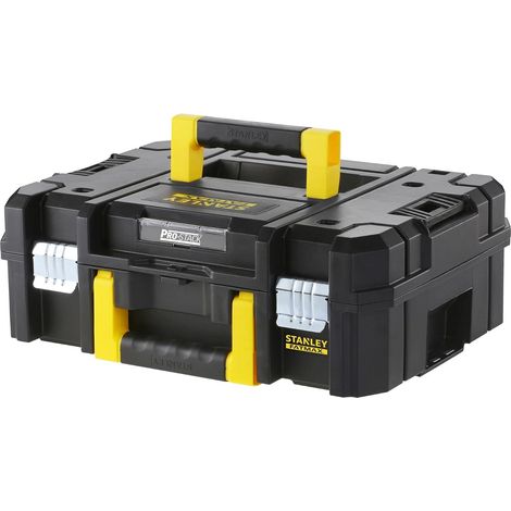 Mallette Tstak/PRO-STACK Gamme FATMAX - Résistant - Corps Polypropylène - Attaches Métalliques Anticorrosion - Plateau Mousse Modulable (1/5)