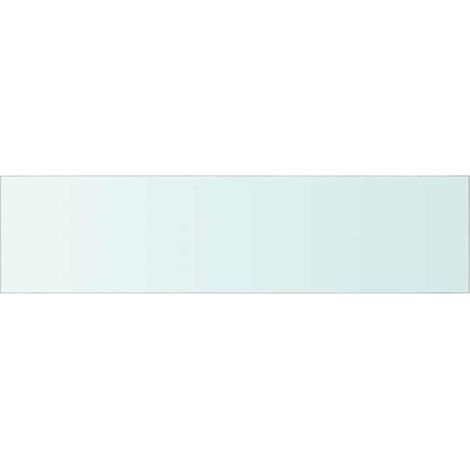 Maison Exclusive - Regalboden Glas Transparent 80x20 cm (1/3)