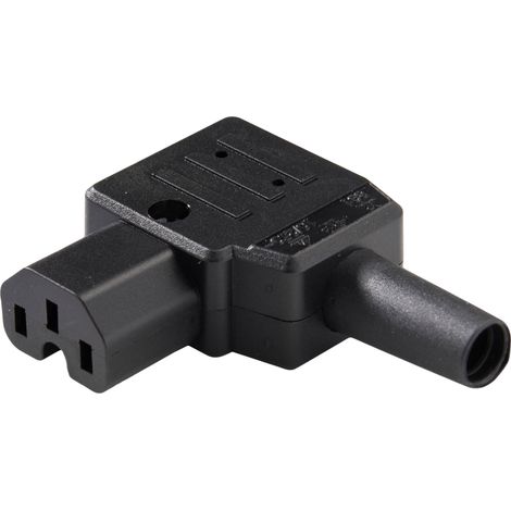 Martin Kaiser 891/sw Connectique pour appareils chauffants mâle, coudé 10 A noir 1 pc(s) Q814433
