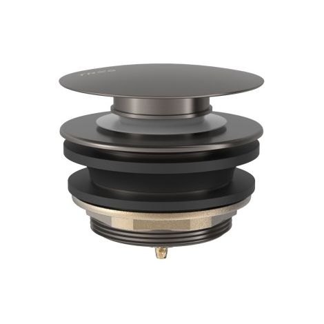 Bonde de vidage Click‑clack pour baignoire Graphite - TRES 13474010GR