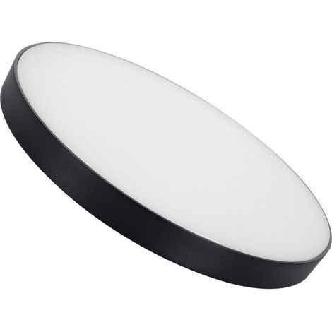 – Plafonnier LED extérieur rond 24W dimmable Ø220 mm IP44 – Aluminium pour usage extérieur couvert – Dissipation thermique efficace (1/5)