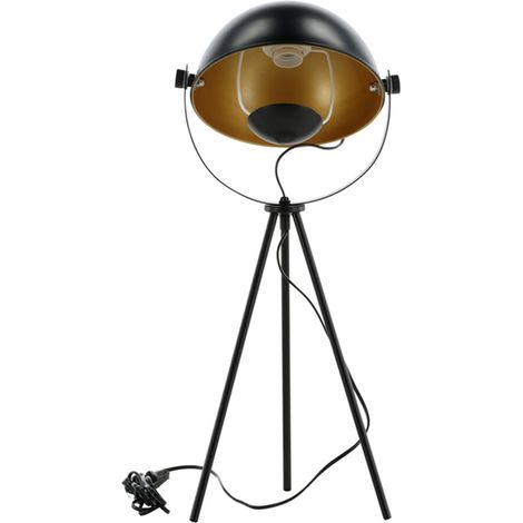 Lampe à Poser Trépied "Search" 67cm Noir (1/5)