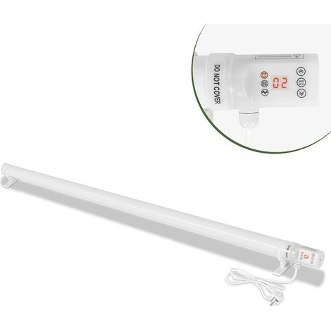 TolleTour Riscaldamento per serre Radiatore tubolare Radiatore elettrico con regolatore di temperatura 240W (1/5)
