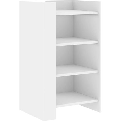 Credenza cassettiera cassettiera mobile contenitore organizer cucina soggiorno soggiorno 45 x 35 x 75 cm derivati del legno bianco 020030313