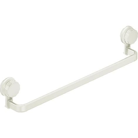 Toallero con ventosa, no requiere taladrar, 50 cm, apto para baños, cocinas y cuartos de ducha zapatero de pared. (1/5)
