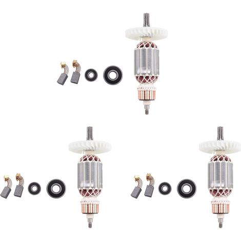 3X Ancre de Rotor 220 V Remplacer pour 360591E DH40MRY DH40M DH40MR DH40SR DH40FR Marteau Rotatif à Tige Cannelée (1/5)