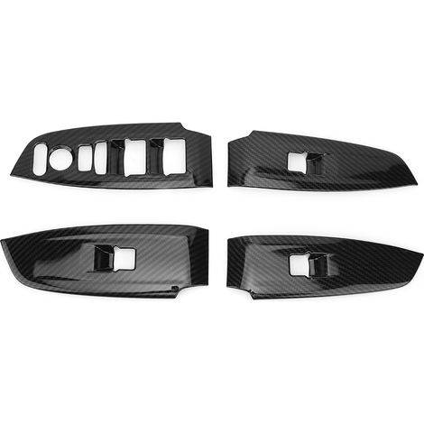 4 Pièces Couvercle de Panneau de Commande de Lève-Vitre Intérieur, Trim Transfert d’Eau, Conduite à Gauche, Compatible Honda Accord 2018-2020 (1/5)
