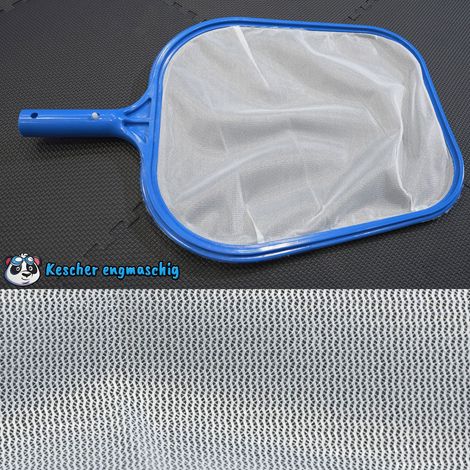 Poolpanda Poolkescher  feinmaschig mit flachem Netz