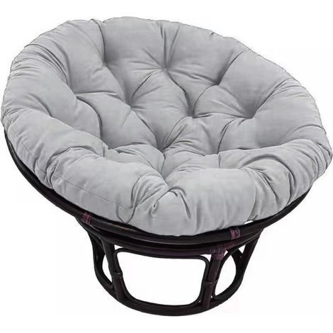 Linghhang – Rundes Sitzkissen 40 x 40 cm – Verdickter, wasserdichter, weicher Naturstoff – Für den Innen- und Außenbereich geeignet – Abnehmbar und waschbar (1/5)