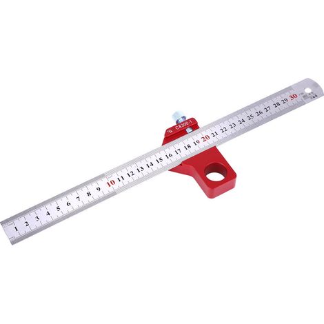 Équerre de menuisier CX300-1 / Outil de mesure pour la hauteur et l'angle (1/5)