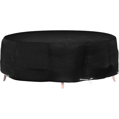 Abdeckung für Lounge-Insel 10 Ösen Ø236x67 cm Rund
