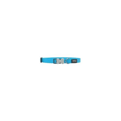 Collier chien réglable Red Dingo Basic Turquoise Taille : T1 (1/3)
