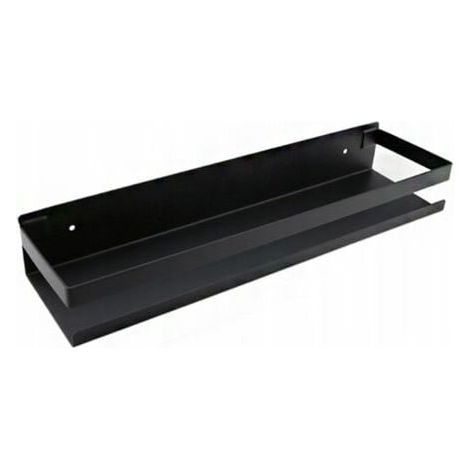 Mensola da cucina 40 cm design in acciaio inox senza foratura universale per bagno e cucina (1/5)