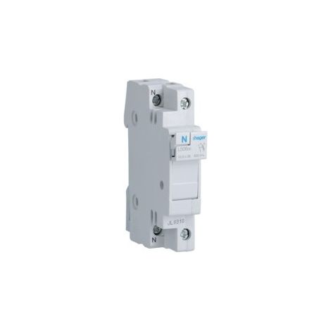 Hager – Fusible CC 1P+N 32A L38 1m – Protection tertiaire – C-C L31 – L38 – Pour installations électriques professionnelles (1/2)