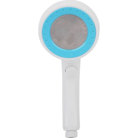 Pommeau De Douche Réglable Haute Pression Avec Angle Flexible Et Interrupteur Intégré Pour Salle De Bain - 1 Pièce (1/5)