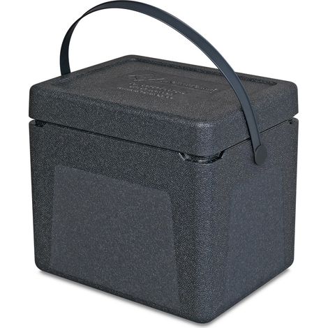 BRB Thermobox/Kühlbox/Transport- und Isolierbox, Inhalt 33 Liter, Clip schwarz (1/3)