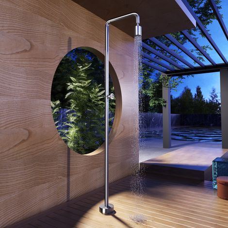 Imex -  Ducha Piscina Exterior Acero S.316 Acero Serie  Pool