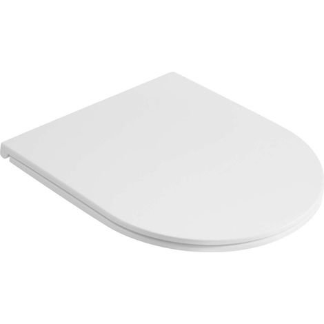 kielle - Abattant WC, Softclose, EasyLock, Slim, blanc 30415003 (1/3)