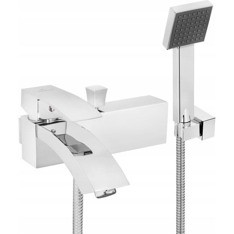 GRIFO DE BAÑO MONOMANDO DE PARED PELOPONÉS (1/3)