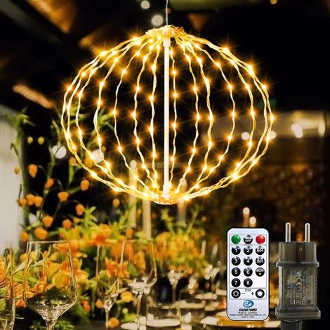 Rideau De Lumières Intérieur 3x2m, Guirlande De 200 LED, Rideau Extérieur Avec Prise, 8 Modes Pour Gardine, Mur, Chambre À Coucher, Mariage, Fête Et Décoration De Noël