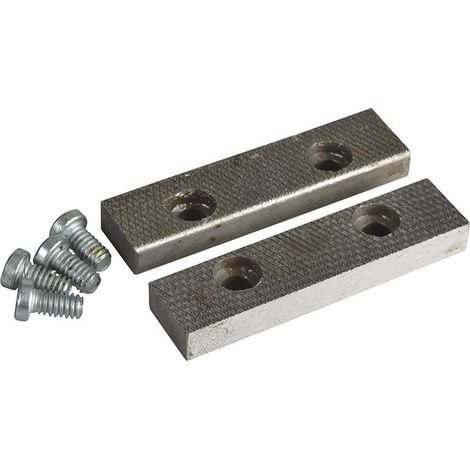 PT.D Replacement Pair Jaws & Screws 100mm (4in) for 3 Vice (1/3)