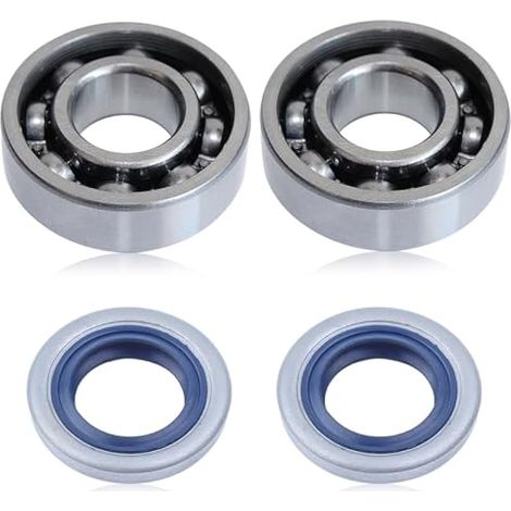 Kit de Joints d'étanchéité pour roulements à Billes de Vilebrequin pour Husqvarna 51 55 254 257 262 357 359 Scie à chaîne 505275719, 738220225 (1/5)
