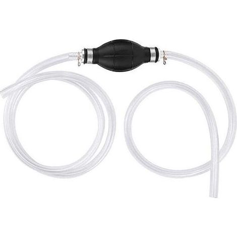 Pompe à siphon de carburant, kit de pompe à siphon de livraison de carburant de 2 m, tuyau de siphon manuel de pompe à eau portable à haut débit, 2 Pvc (1,2 m + 0,8 m) Livraison d'essence aut (1/5)