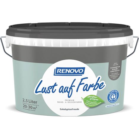 RENOVO Lust auf Farbe matt 2,5L Eukalyptusfreude 6542