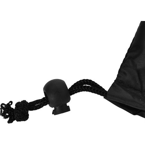 Housse de barbecue étanche pour barbecue à gaz, protection extérieure robuste 707070cm (Noir) (1/5)