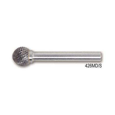 Beta pilnik obrotowy z węglika spiekanego kulisty 8 x 6,4mm trzpień 6mm 426md/s8