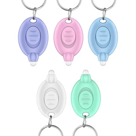 2 Mini-Taschenlampen (wiederaufladbar) – Tragbare Mini-Arbeitsleuchte mit 800 Lumen, COB-Lampe und Schlüsselanhänger – mit Flaschenöffner (1/5)