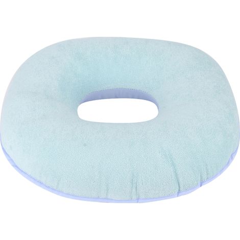 Coussin anti-escarres absorbant transpiration pour patient alité, matelas bleu XL, confort senior (1/5)
