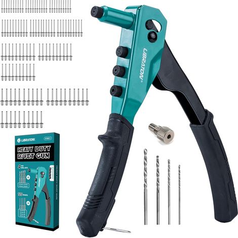 Pince à Riveter Professionnelle Riveteuse Pop, Pince Rivet Aveugle (1/5)