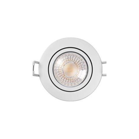 Ledvance – Spot encastrable LED 6W – Température de couleur ajustable CCT 2700K/3000K/4000K – Lumens 600 – Étanchéité IP65 – Pour pièces humides (1/7)