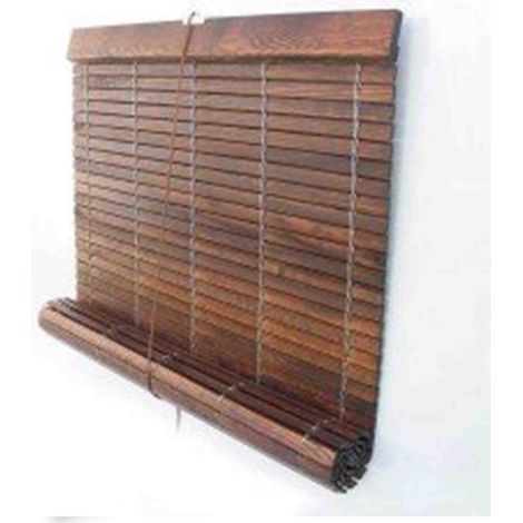 Persiana Madera Castaño 97 x 105 cm -
