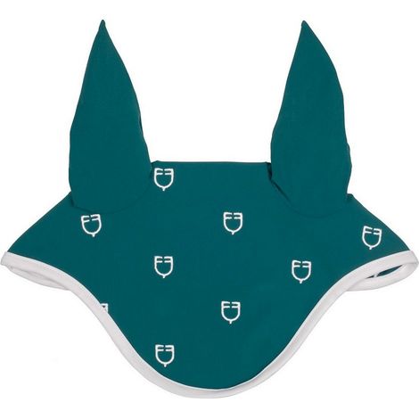 Bonnet d'oreilles Equestro multilogo white line edition respirant réduction bruit (1/4)