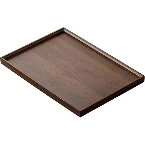 Large 44cm (44  32cm) Natural Wood Food Tray (1/5)