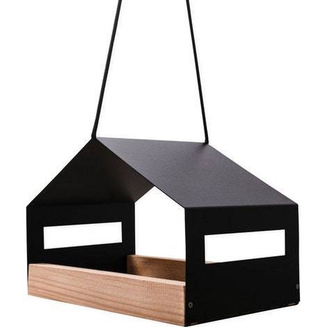 Mangiatoia Appesa per Uccelli Selvatici – Casa per Semi – Ideale per Esterni, Giardino e Balcone (1/5)