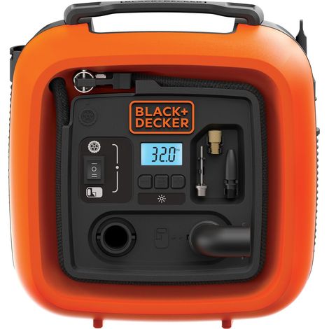 Inflador-compresor con cable - 11 bares 160 PSI BLACK+DECKER ASI400-XJ (1/5)