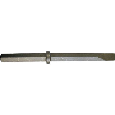 Burin plat Hexagonal à collerette 28x410mm MAKITA D-17647