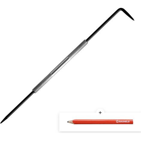 BAUHELD Anreißnadel Metall 250 mm Zwei Nadeln