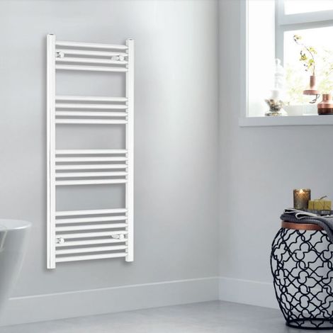 Heatwave Harmony White Ladder Towel Rail 1200mm (H) x 500mm (W)