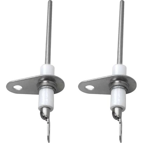 Capteur de flamme compatible pour cuisinière à gaz, lot de 2, référence 02537499000. Capteur de flamme pour cuisinière à gaz remplaçable, durable et sûr. (1/5)