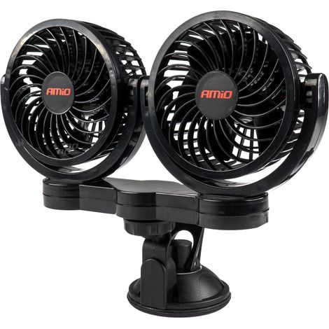Ventilateur de voiture à ventouse 12V amio-03010