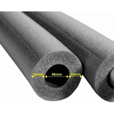 Isolation Thermique Tuyau de Chauffage 13mm, Manchons Isolants Ø48mm