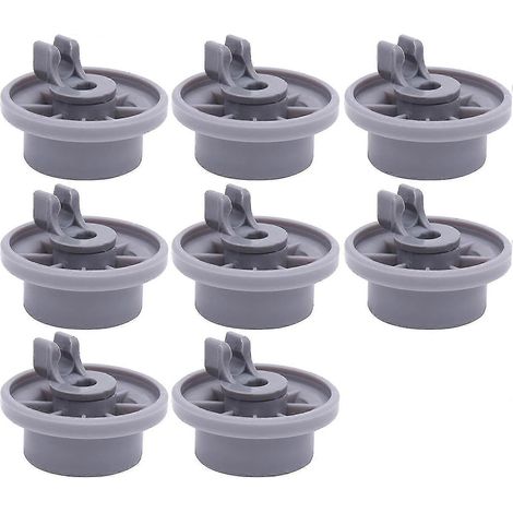 8 roulettes universelles pour panier inférieur de lave-vaisselle Siemens Bosch Beko Neff (1/5)