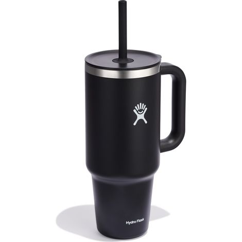 Vaso térmico de viaje multiusos de 40 oz, negro, 1,183 L / Hydro Flask (1/3)