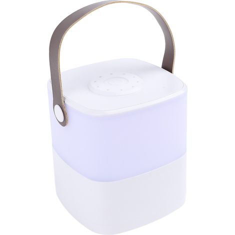 Lampe tactile à intensité variable avec poignée pour chambre à coucher, rechargeable, température de couleur réglable, lampe de chevet (1/5)