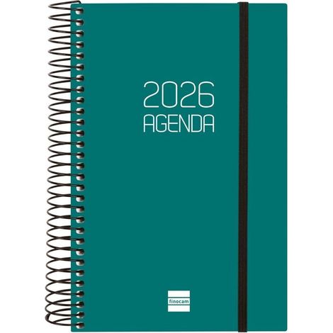 AGENDA ANUAL 2026 OPAQUE E5 DP VERDE