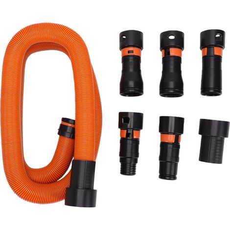 Kit de tuyau extensible pour outils électriques (2,8 à 10,2 pi) avec 6 adaptateurs pour outils de travail du bois (1/5)